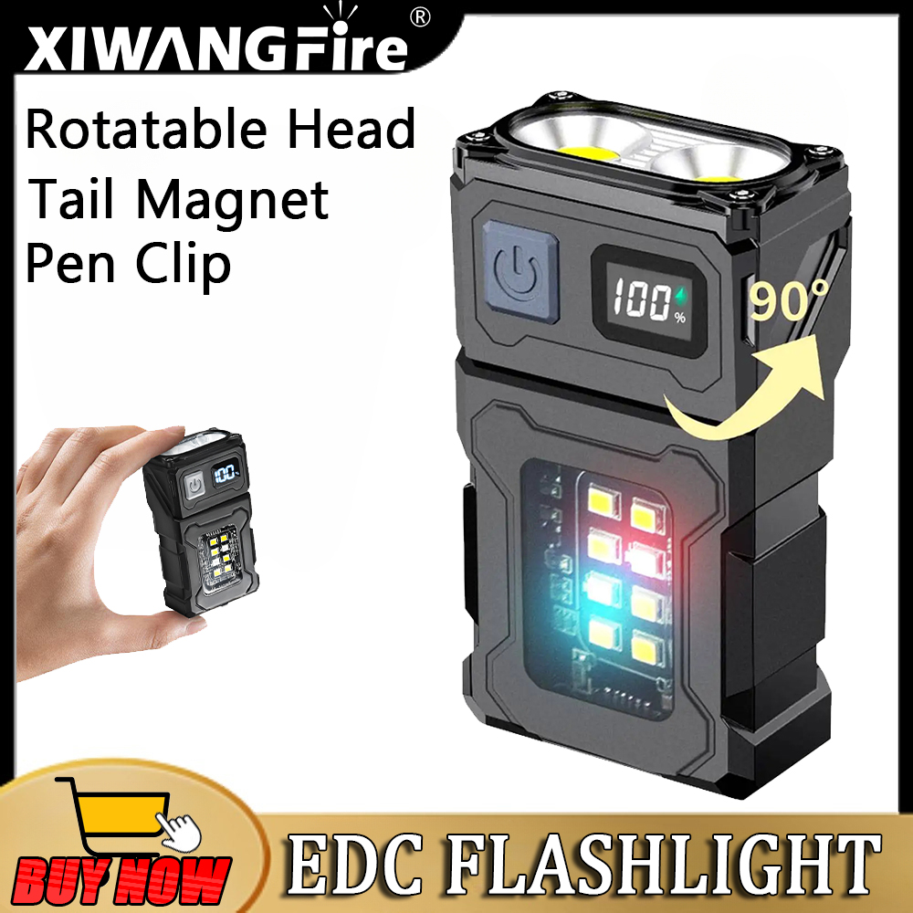 Outdoor Lighting Usb - Mini LED Handheld Flashlights USB Rechargeable