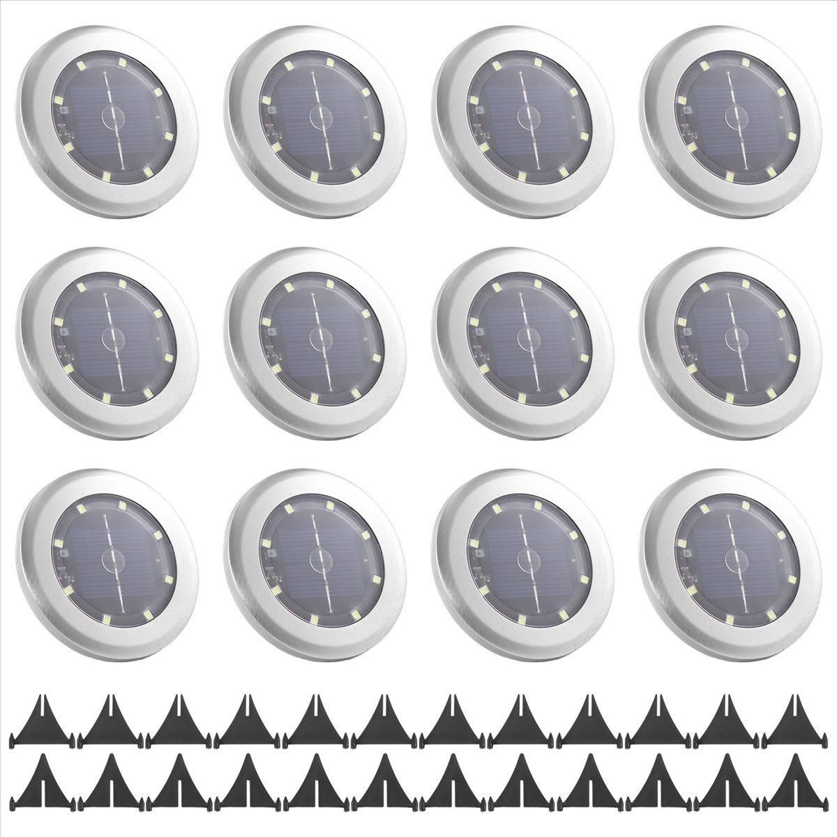 Outdoor Lighting Gazebo - *A14E 12 Pack Solar Lights Outdoor
