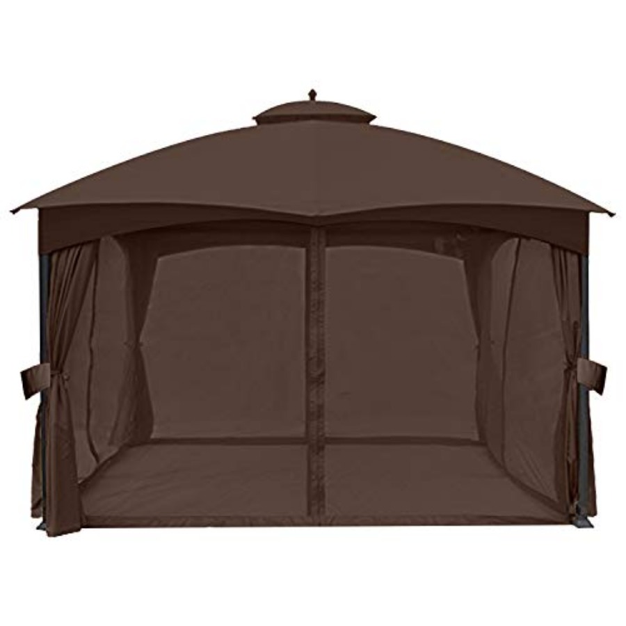 Outdoor Lighting Gazebo - Gazebo Replacement Curtain 10'x12' - Universal
