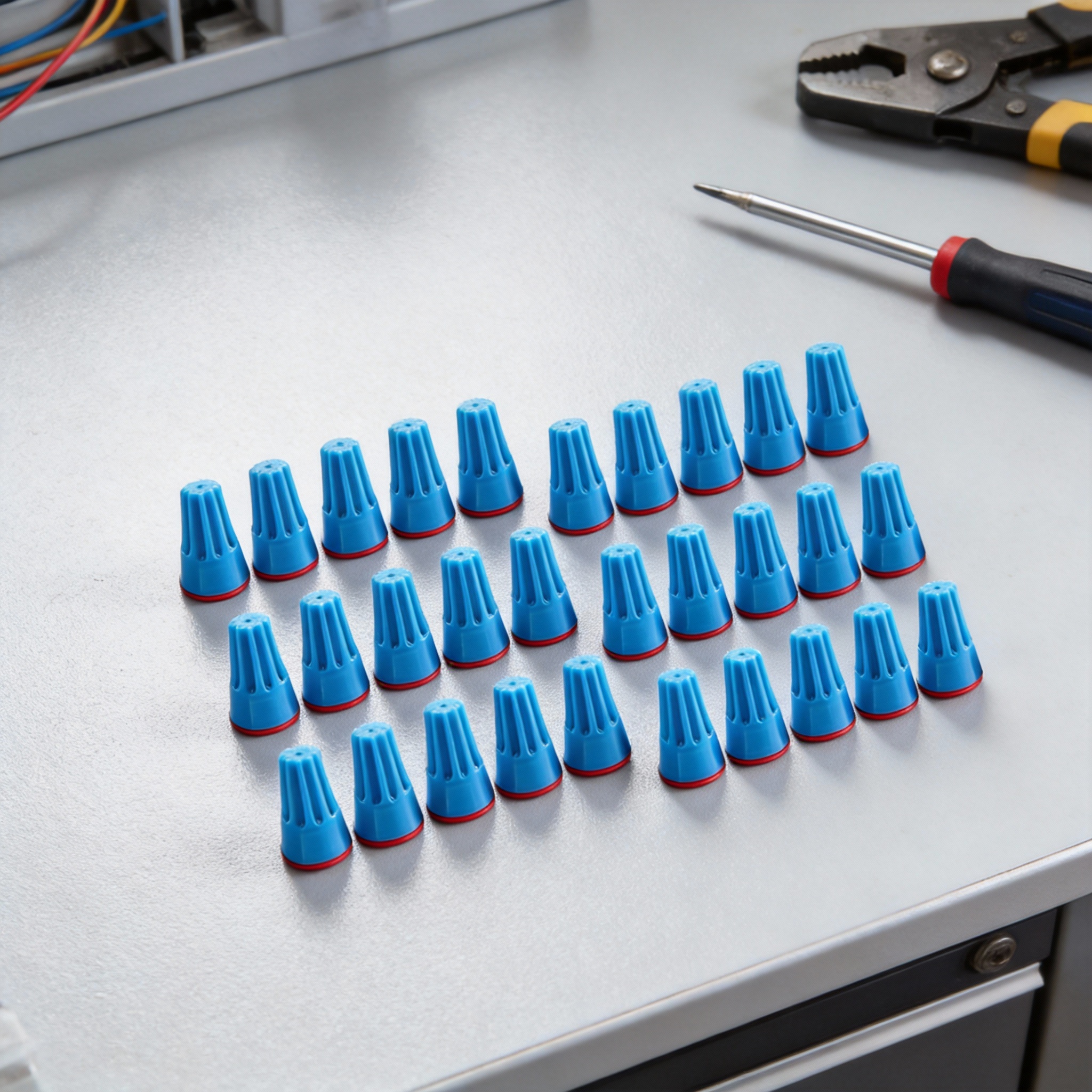 Outdoor Lighting Wire Connectors - 30pcs Waterproof Wire Connectors P3W Electrical