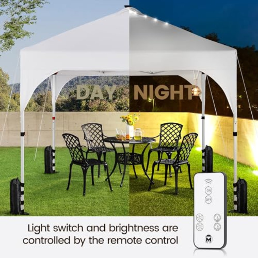 Outdoor garden gazebo tent: 10 - Outdoor Lighting Solar のレビューと価格