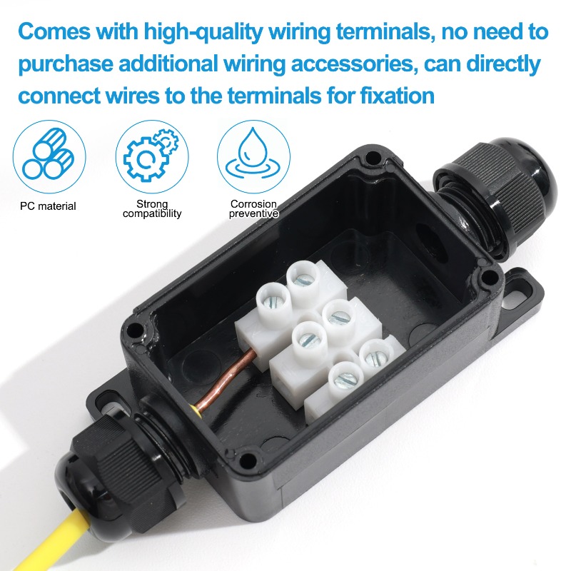 450V Outdoor Waterproof IP66 E - Outdoor Lighting Wire Connectors のレビューと価格