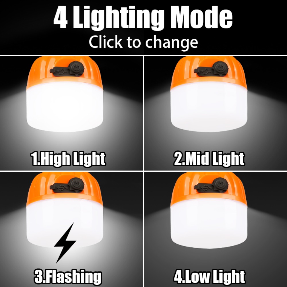 Portable Mini Camping Lamp 4 L - Outdoor Lighting Usb のレビューと価格