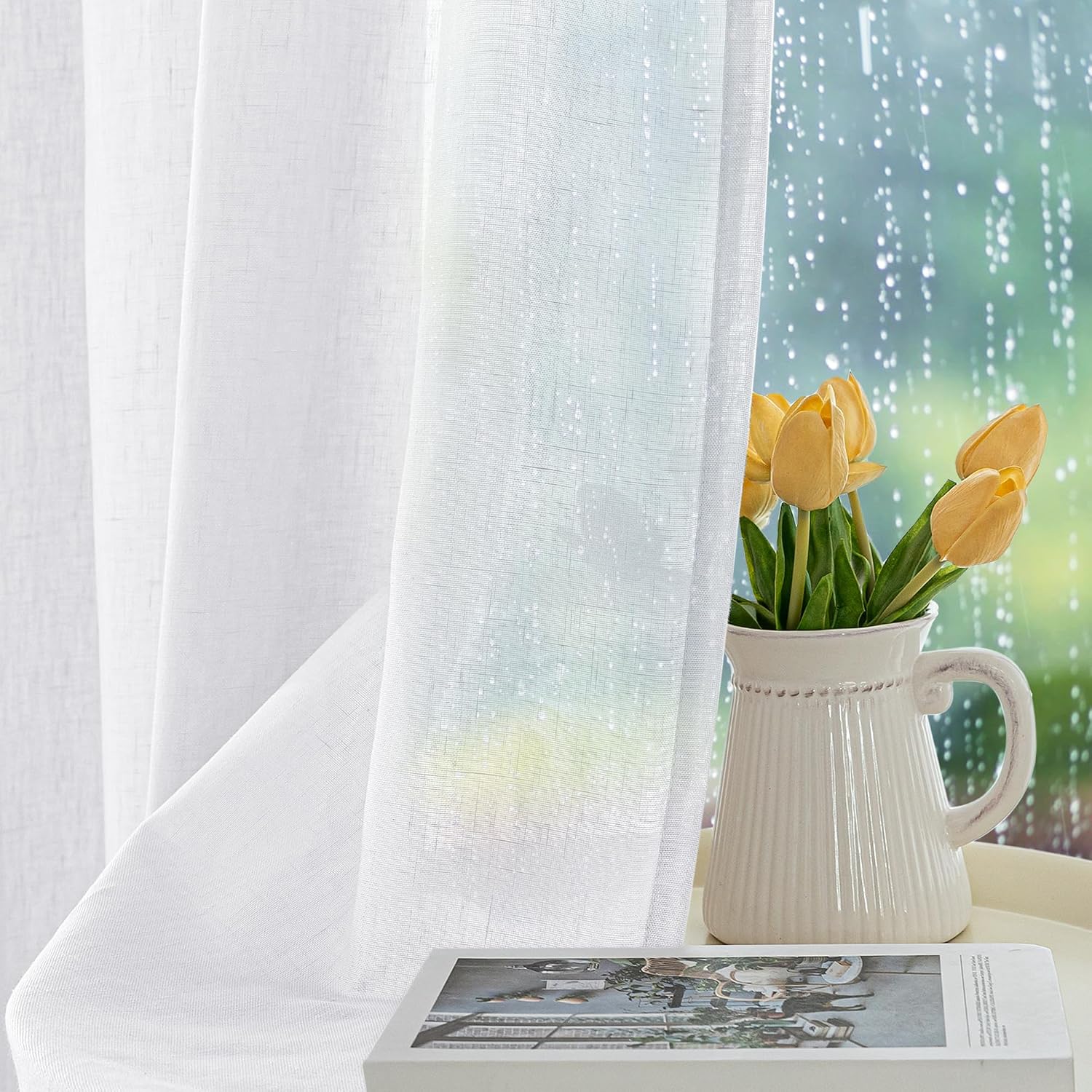 Sheer Outdoor Curtains 4 Panel - Outdoor Lighting Gazebo のレビューと価格