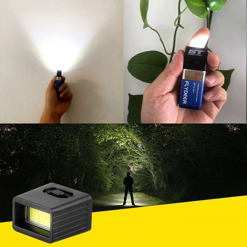 9V Battery Flashlight 9V Mini  - Outdoor Lighting Not Working のレビューと価格