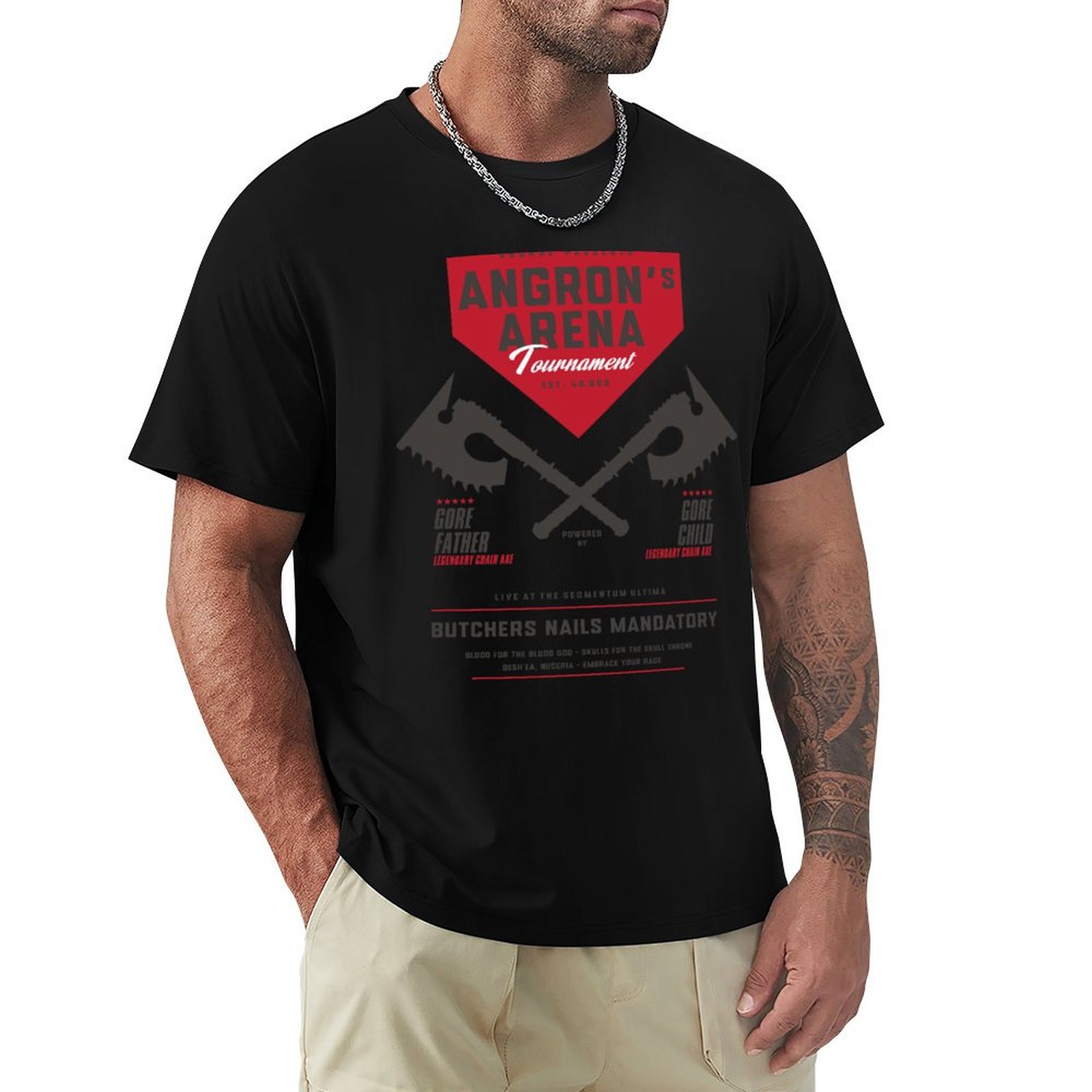 Angron's Arena (light) T-Shirt - Outdoor Lighting Not Working のレビューと価格