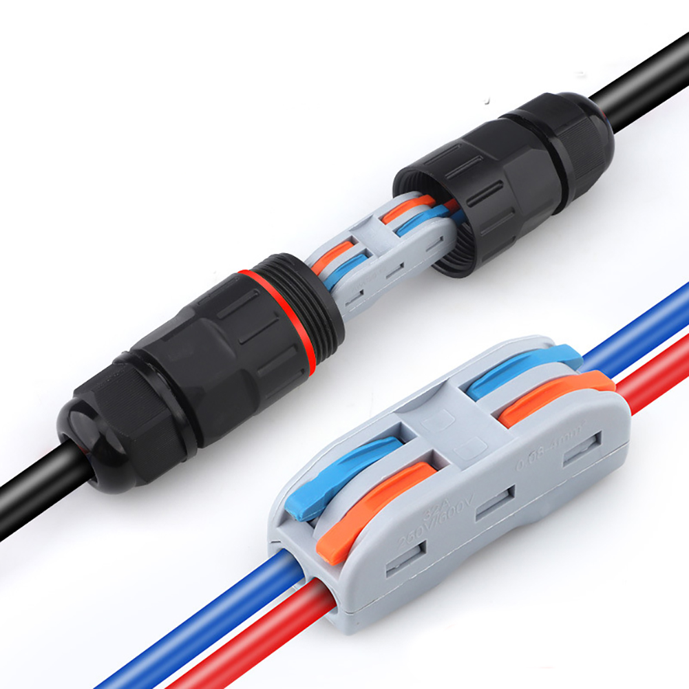 1Pc 2 Pin 3 Pin Wire Connector - Outdoor Lighting Wire Connectors のレビューと価格