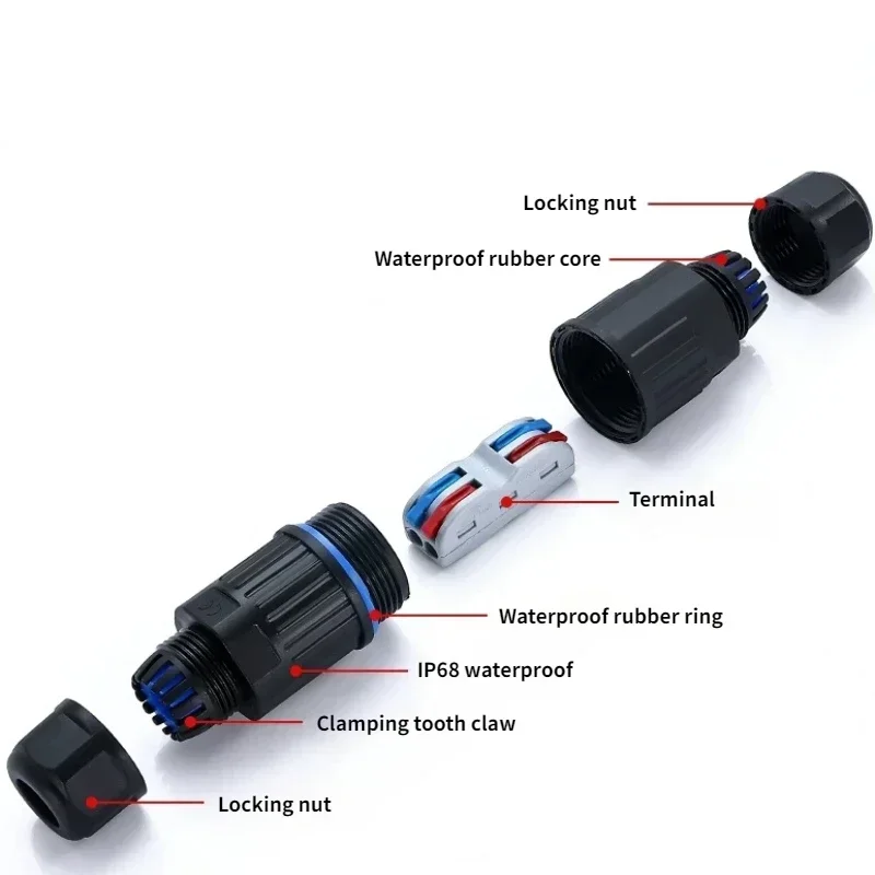 I Shape IP68 Waterproof Connec - Outdoor Lighting Wire Connectors のレビューと価格