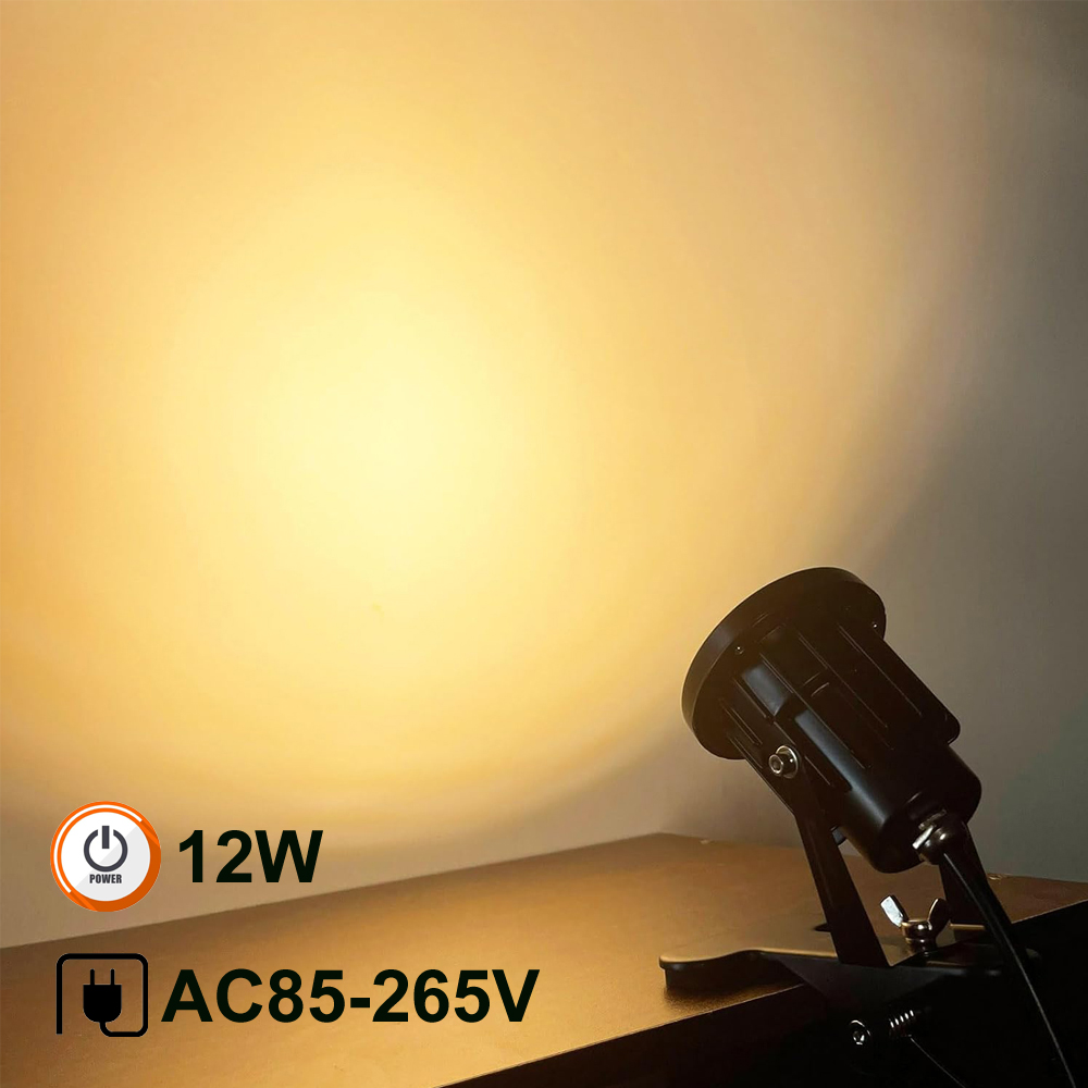 Clip On Spot Light Plug in Wat - Outdoor Lighting Uk のレビューと価格