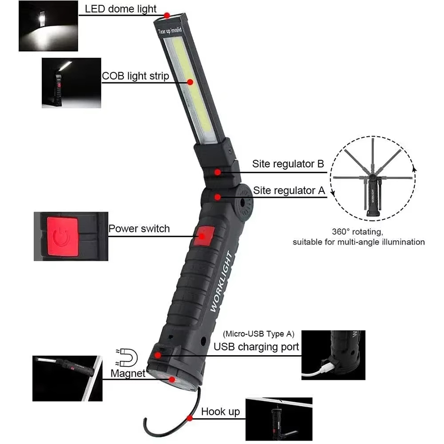 Portable LED Flashlight with M - Outdoor Lighting Panel のレビューと価格