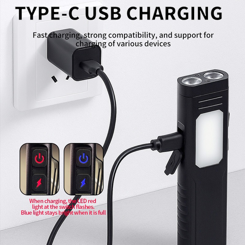 Multi Functional Magnetic COB  - Outdoor Lighting Usb のレビューと価格