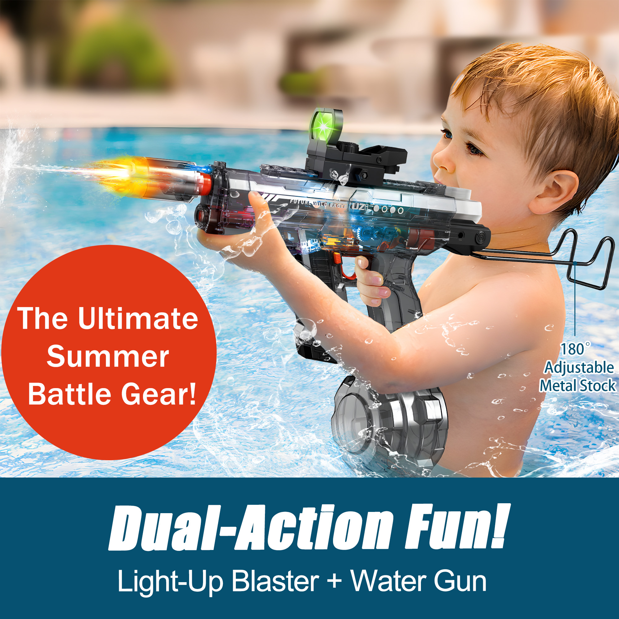 Powerful Electric Water Gun Au - Outdoor Lighting The Range のレビューと価格