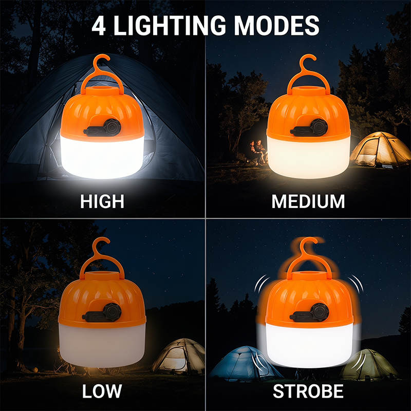 Mini Portable LED Pumpkin Bulb - Outdoor Lighting Panel のレビューと価格