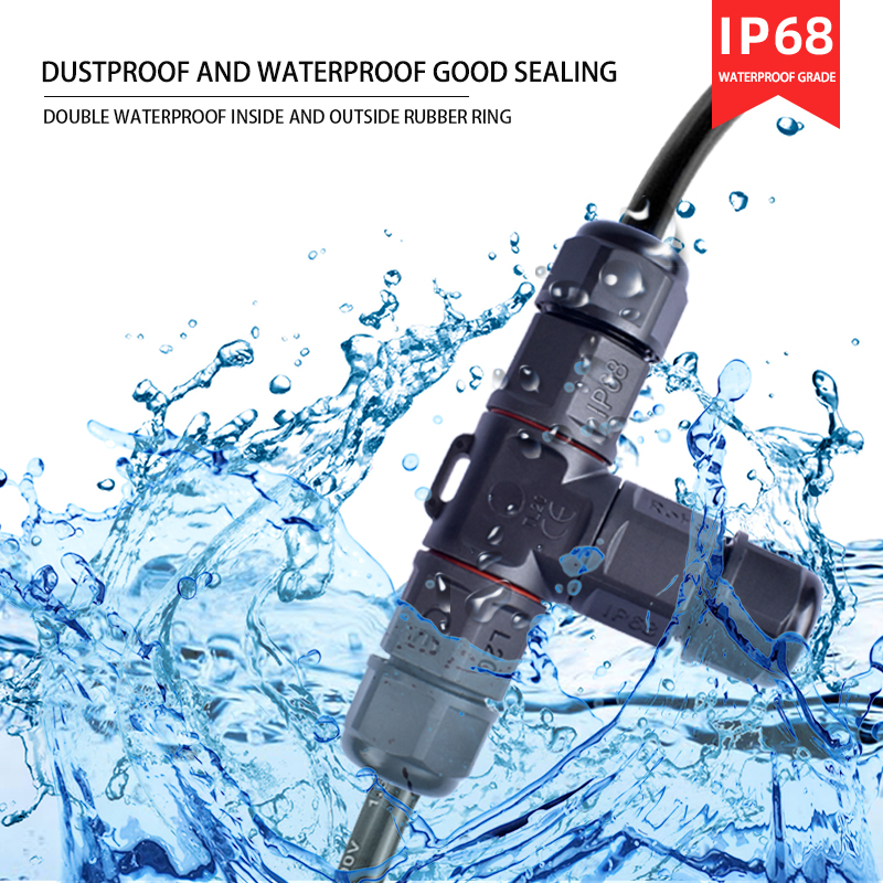 IP68 Waterproof Connector LED  - Outdoor Lighting Wire Connectors のレビューと価格