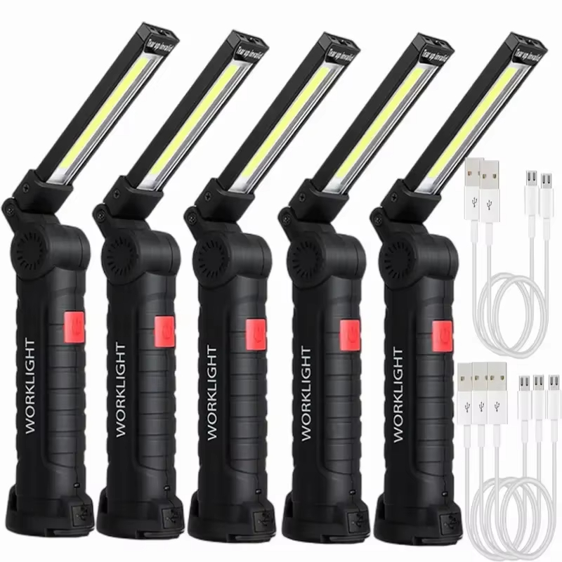 Portable COB LED Flashlight US - Outdoor Lighting Usb のレビューと価格