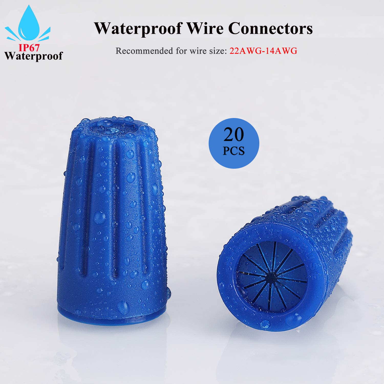 Waterproof Low Voltage Wire Co - Outdoor Lighting Wire Connectors のレビューと価格