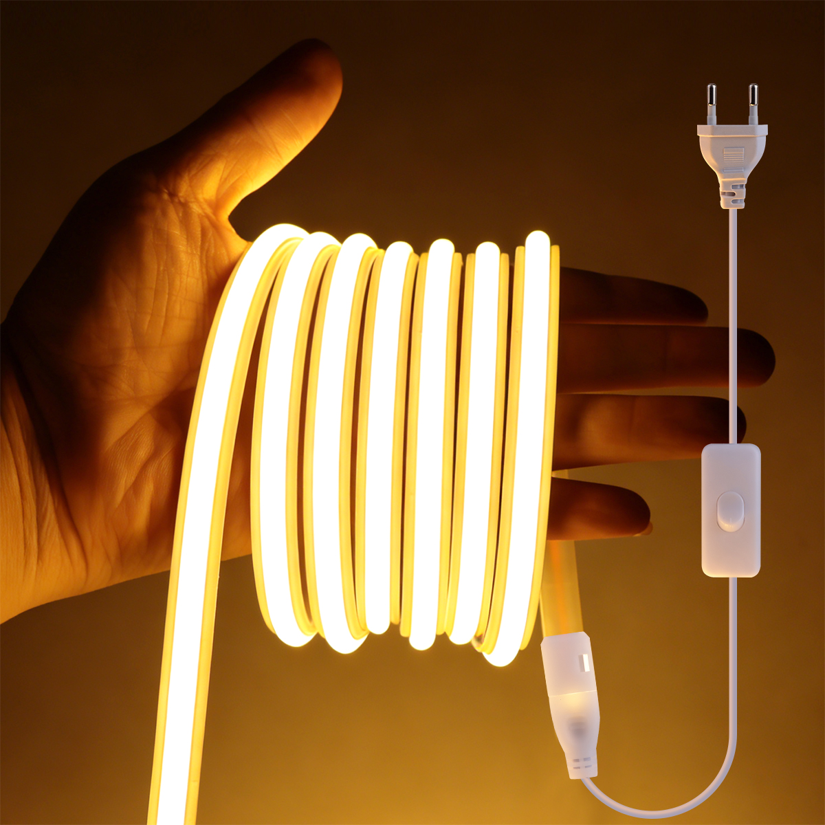 220V COB Led Strip High Densit - Outdoor Lighting Restaurant のレビューと価格