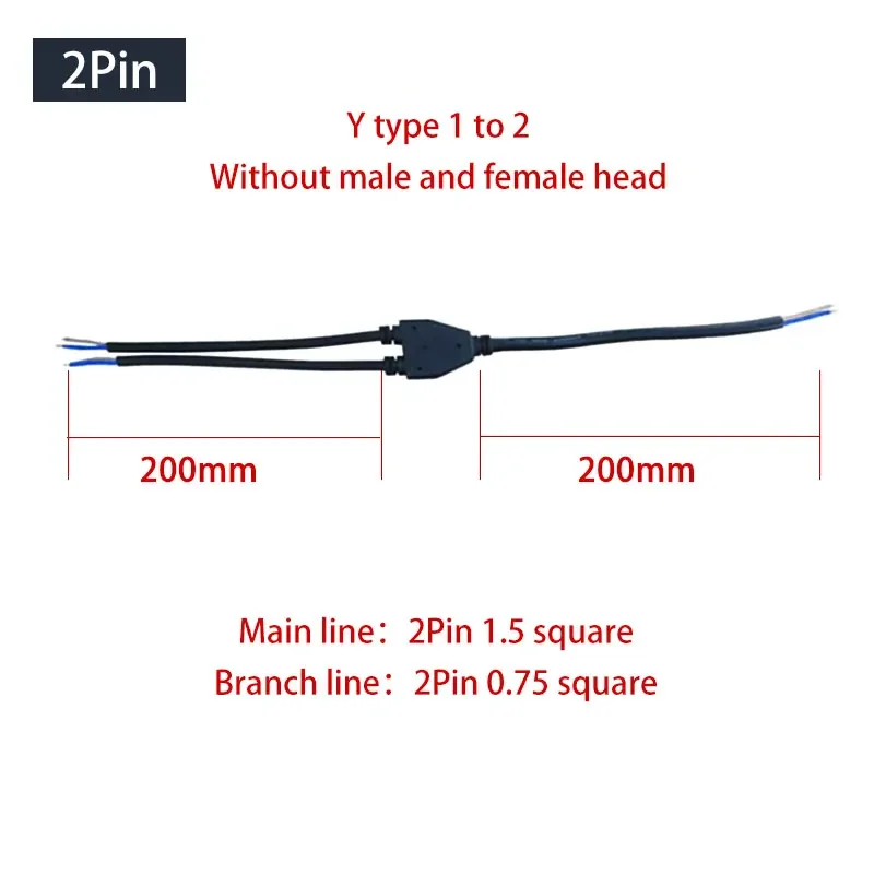Waterproof Y-Type Wire Splitte - Outdoor Lighting Wire Connectors のレビューと価格