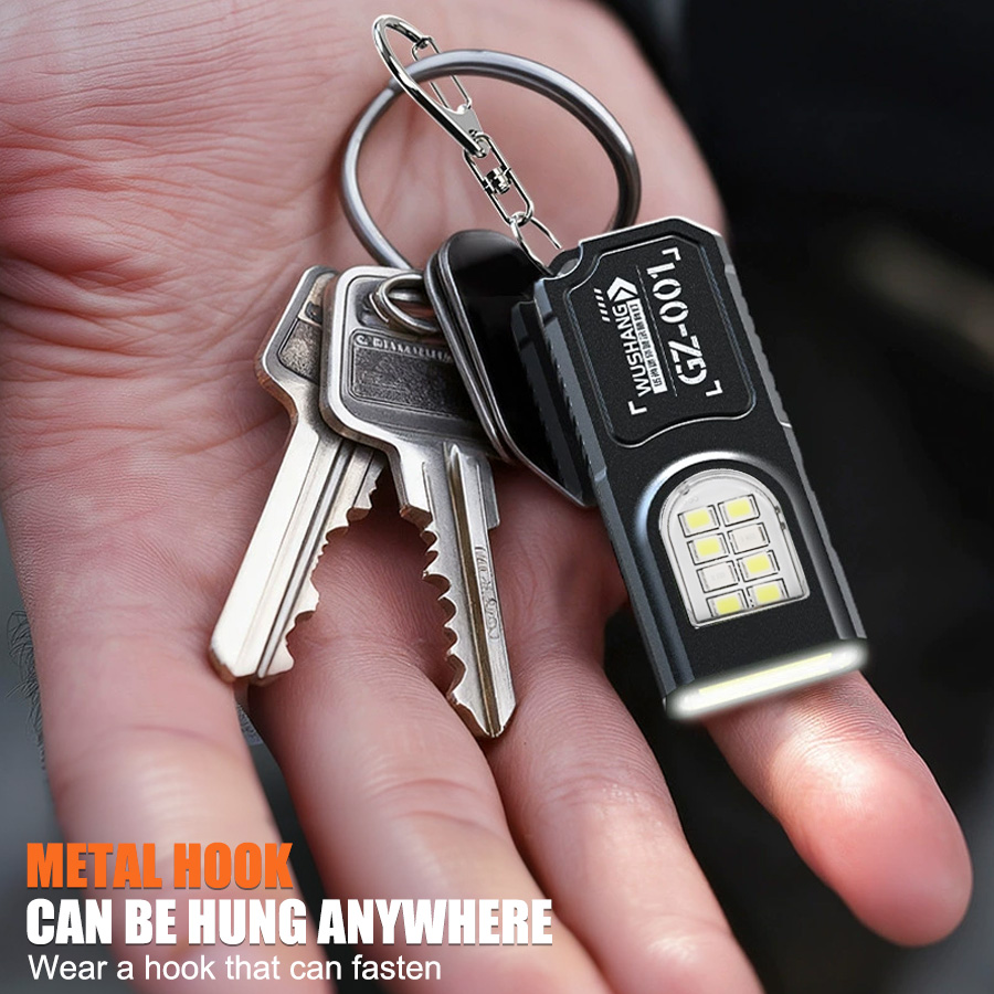 Multifunctional Keychain Flash - Outdoor Lighting Usb のレビューと価格