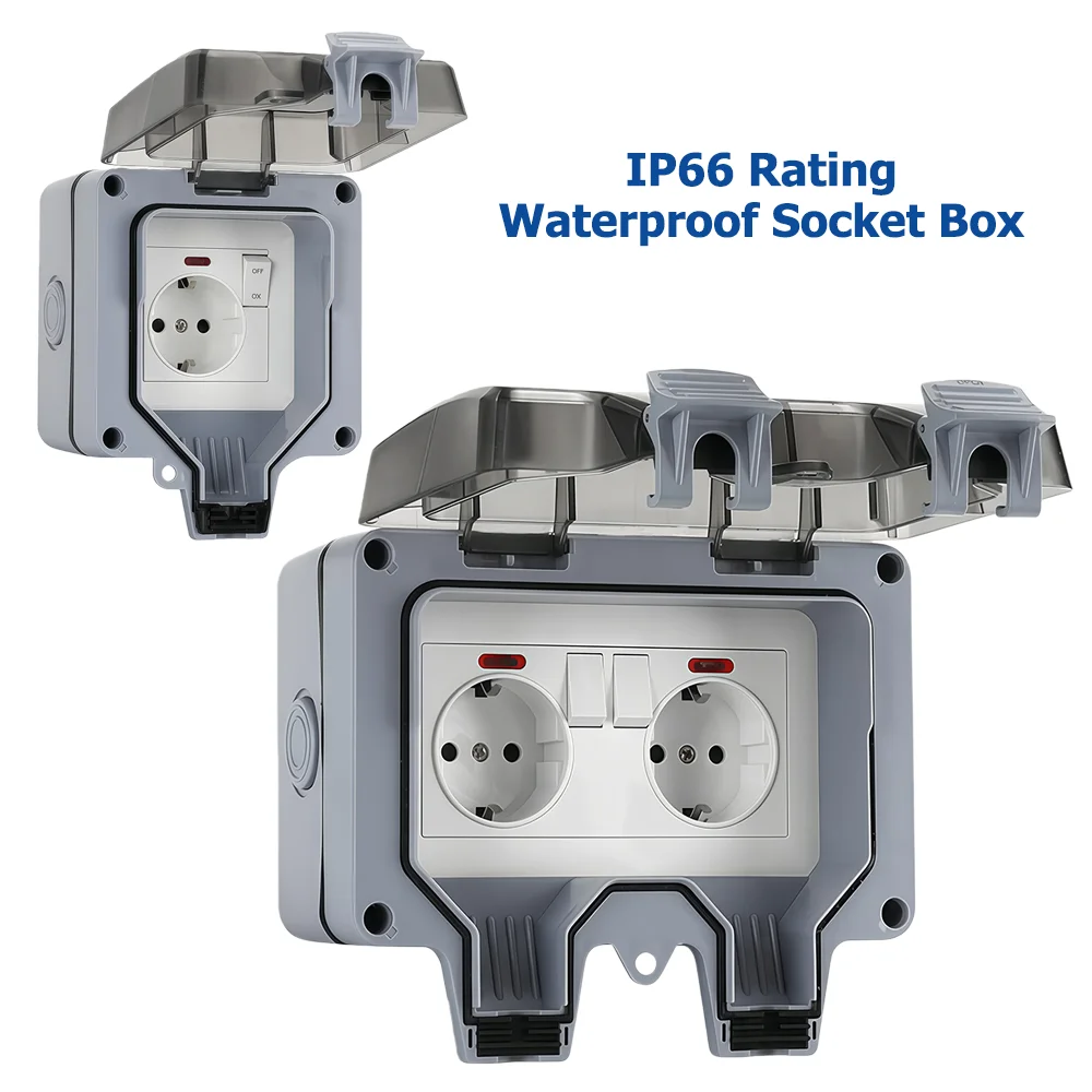 European-Style Outdoor Socket  - Outdoor Lighting Wall Mount のレビューと価格