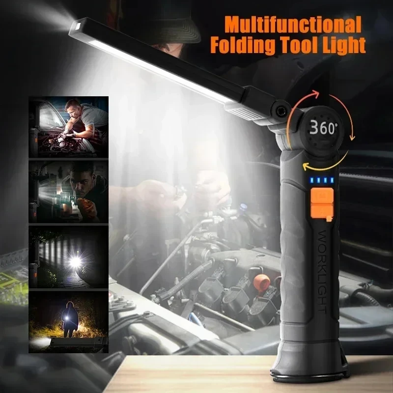 Portable COB LED Flashlight US - Outdoor Lighting Usb のレビューと価格