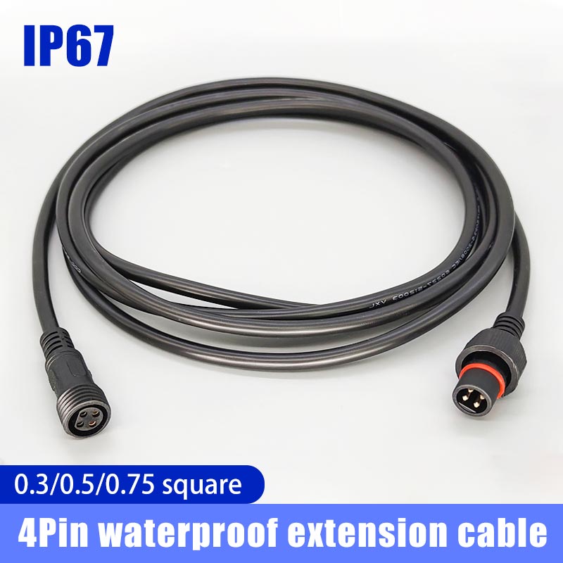 Male Famale Plug Cable 4Pin Wa - Outdoor Lighting Wire Connectors のレビューと価格