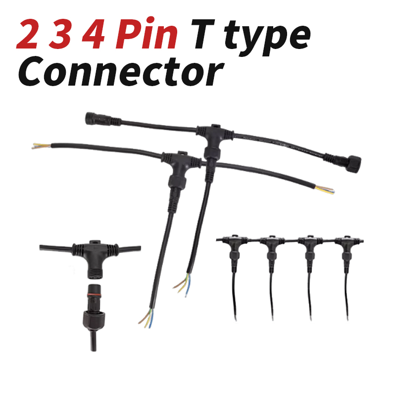 T type 3 Way Connector 2/3/4Pi - Outdoor Lighting Wire Connectors のレビューと価格