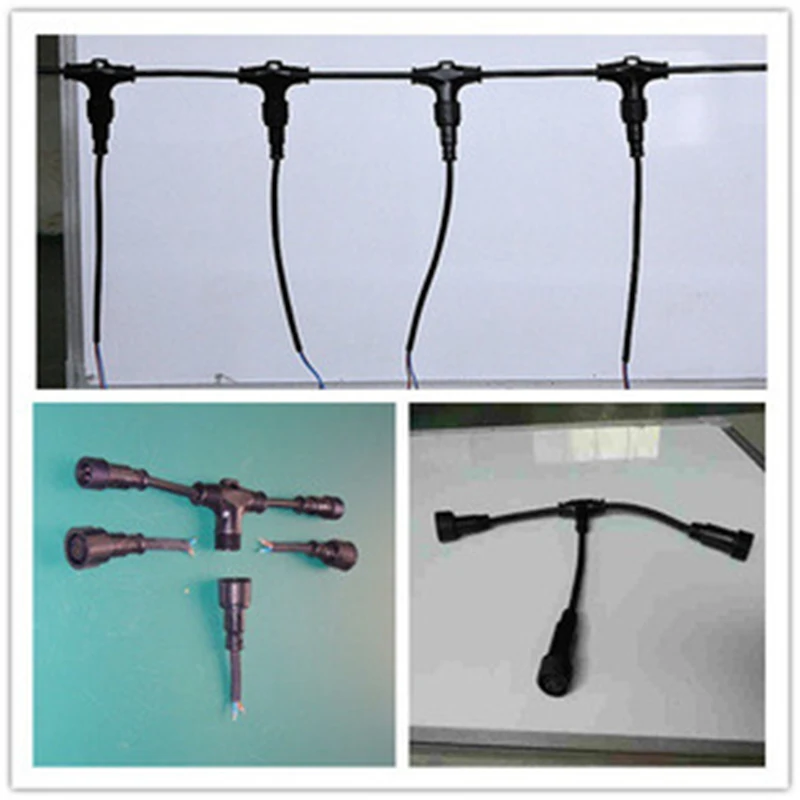 T type 3 Way Connector 2/3/4Pi - Outdoor Lighting Wire Connectors のレビューと価格