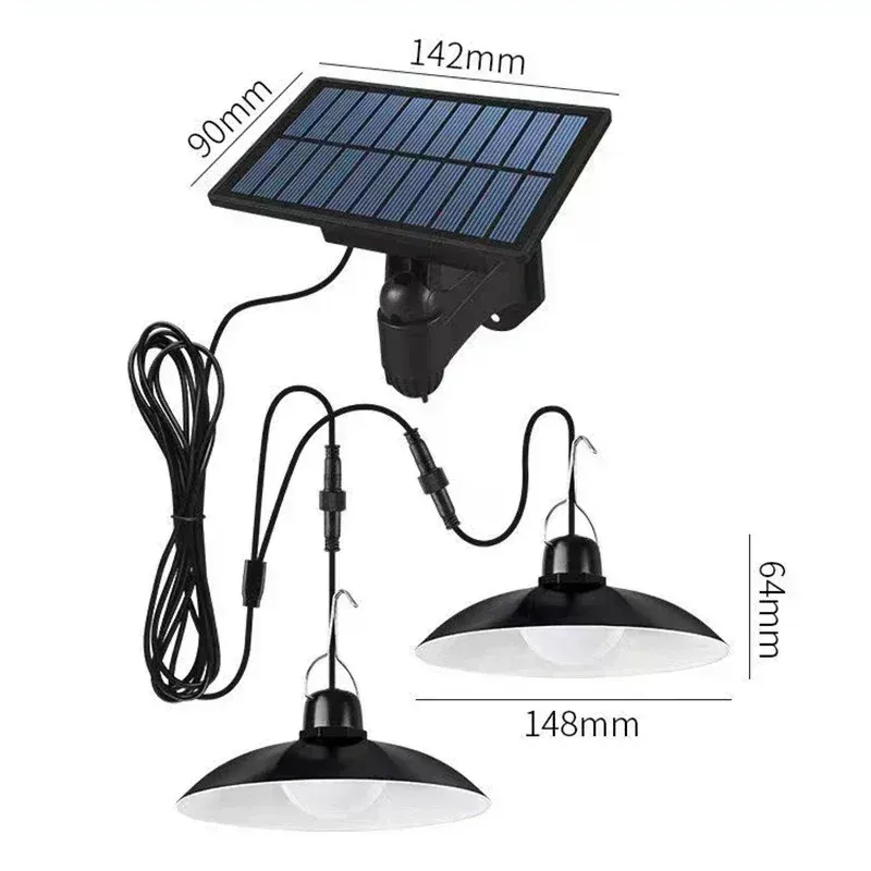 Solar Pendant Light 1 Drag 1/2 - Outdoor Lighting Chandelier のレビューと価格