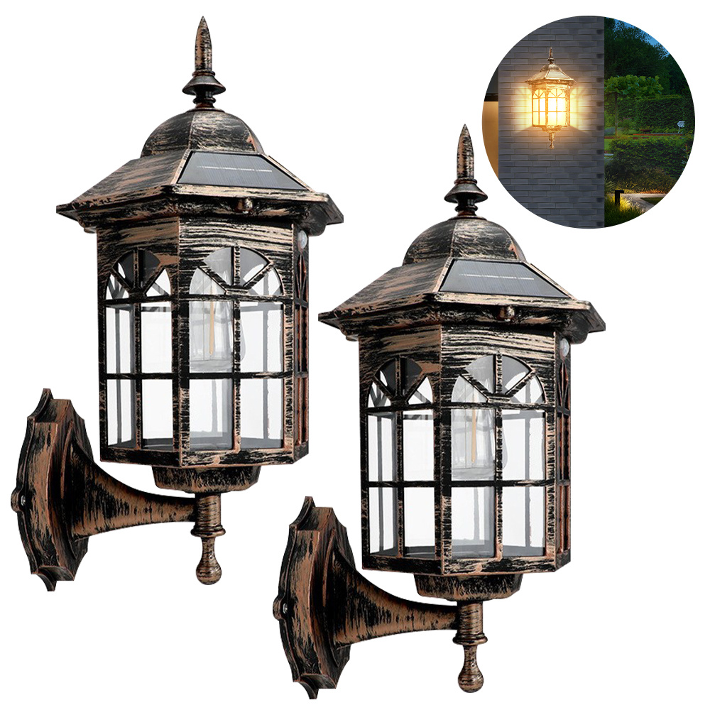 2pcs Exterior Light Fixtures W - Outdoor Lighting Wall Mount のレビューと価格