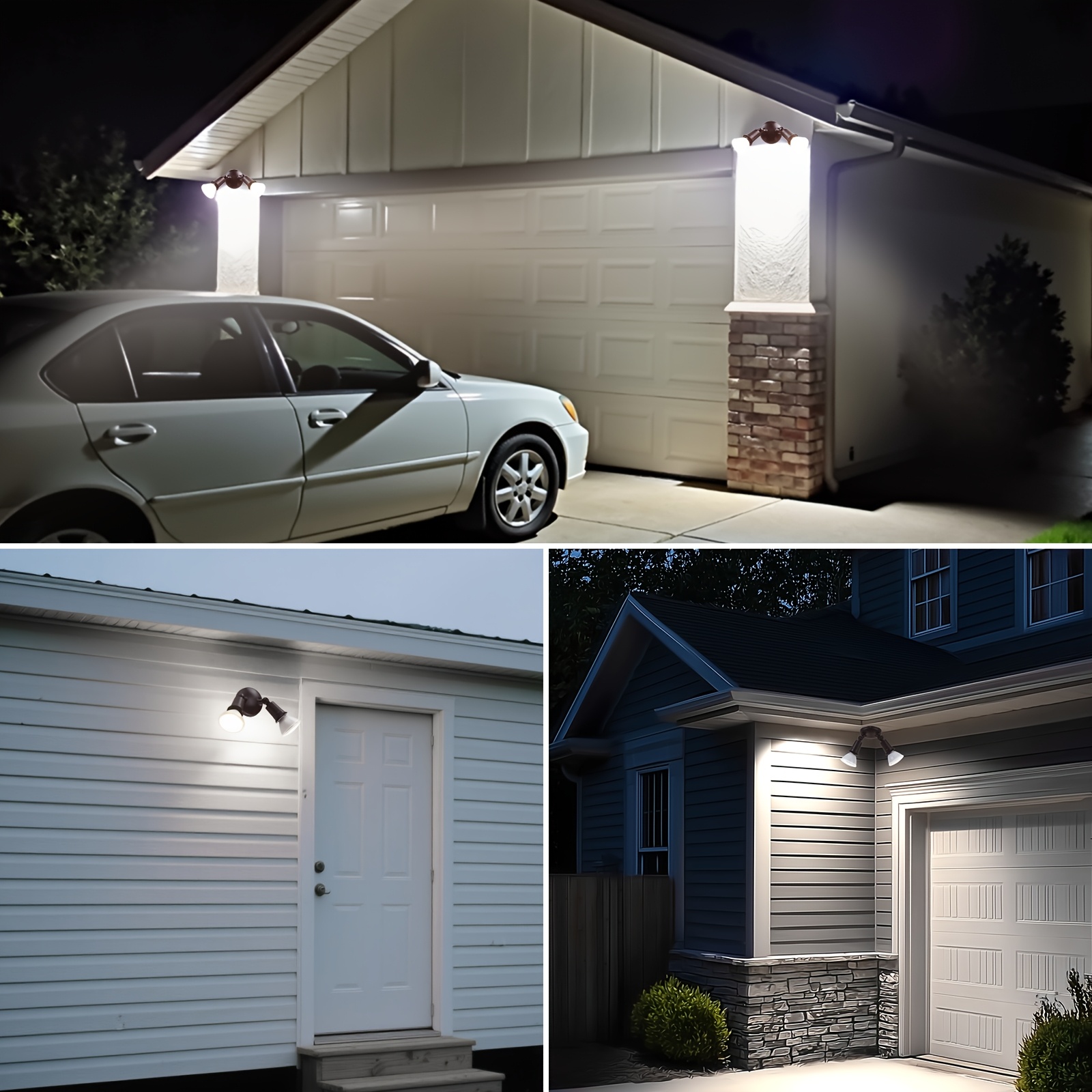 Set of Four Outdoor Floodlight - Outdoor Lighting Solar のレビューと価格
