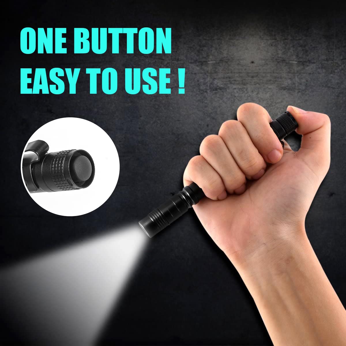 Portable Mini LED Pen Flashlig - Outdoor Lighting Panel のレビューと価格