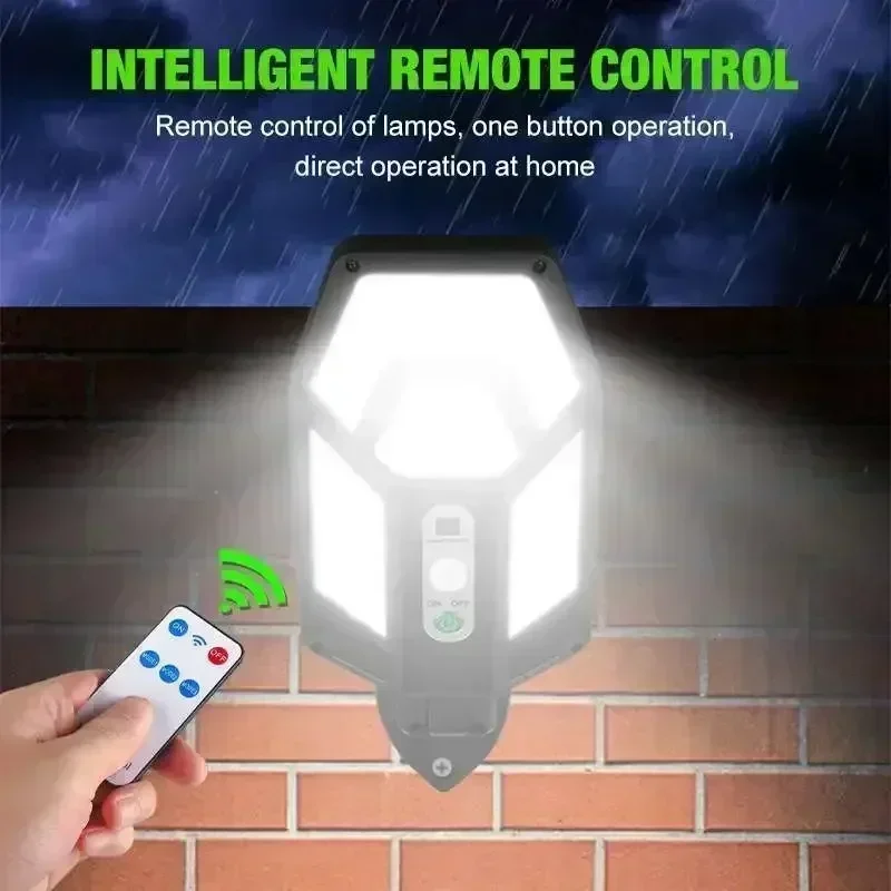 12000LM Powerful Solar Wall La - Outdoor Lighting Gazebo のレビューと価格