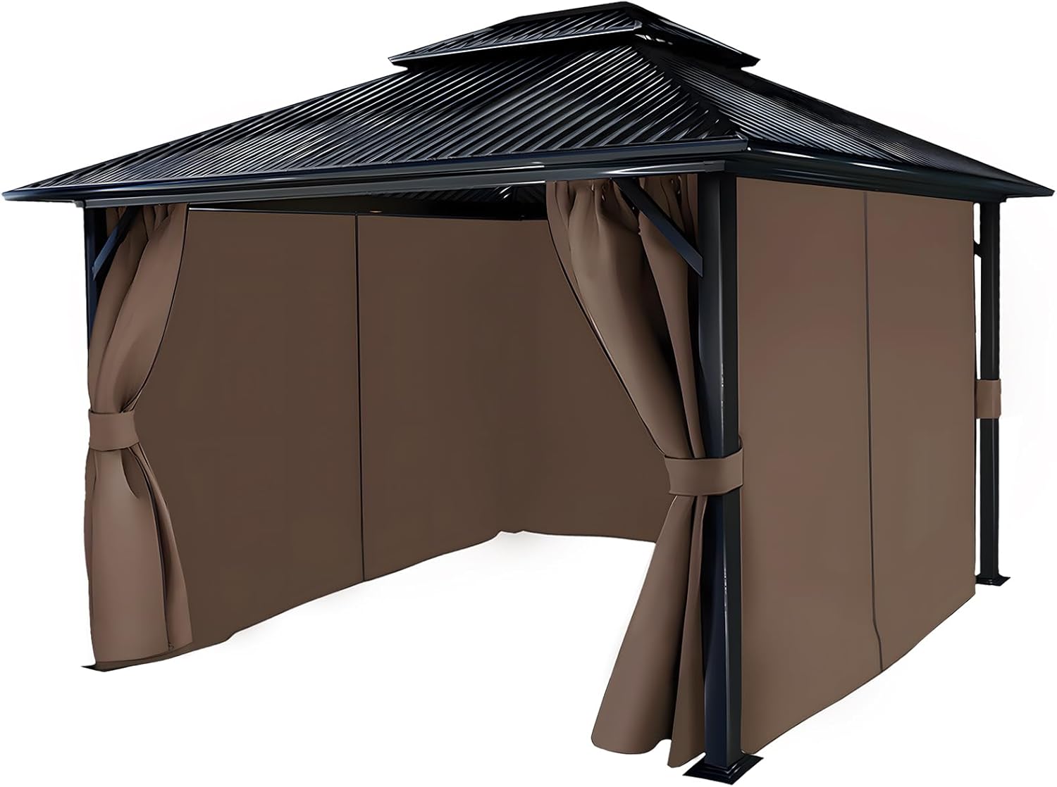 4-Panel 10' x 10' Gazebo Repla - Outdoor Lighting Gazebo のレビューと価格