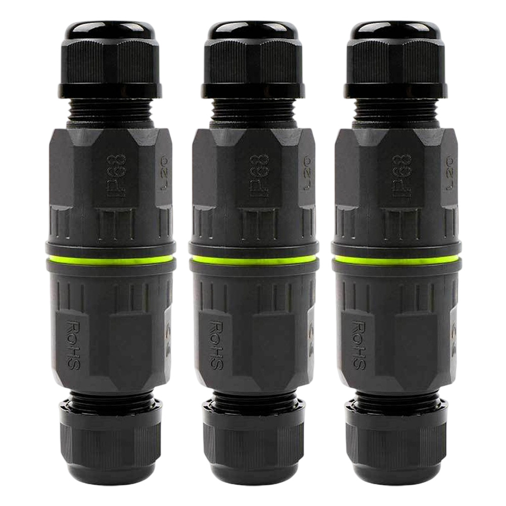 3Pcs IP68 Waterproof Cable Con - Outdoor Lighting Underground Wiring のレビューと価格
