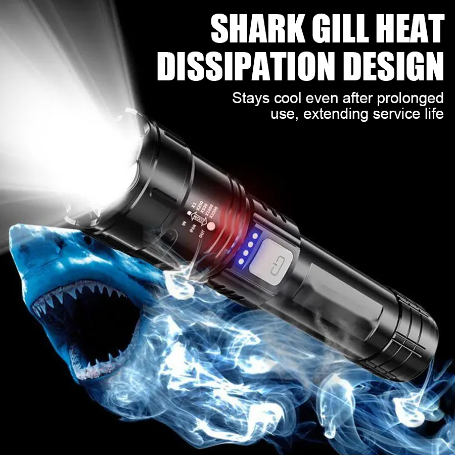High Power P50 LED Flashlight  - Outdoor Lighting Usb のレビューと価格