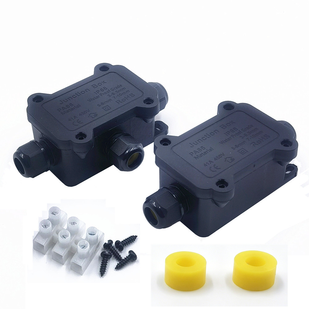 IP68 Waterproof Junction Box 2 - Outdoor Lighting Wire Connectors のレビューと価格