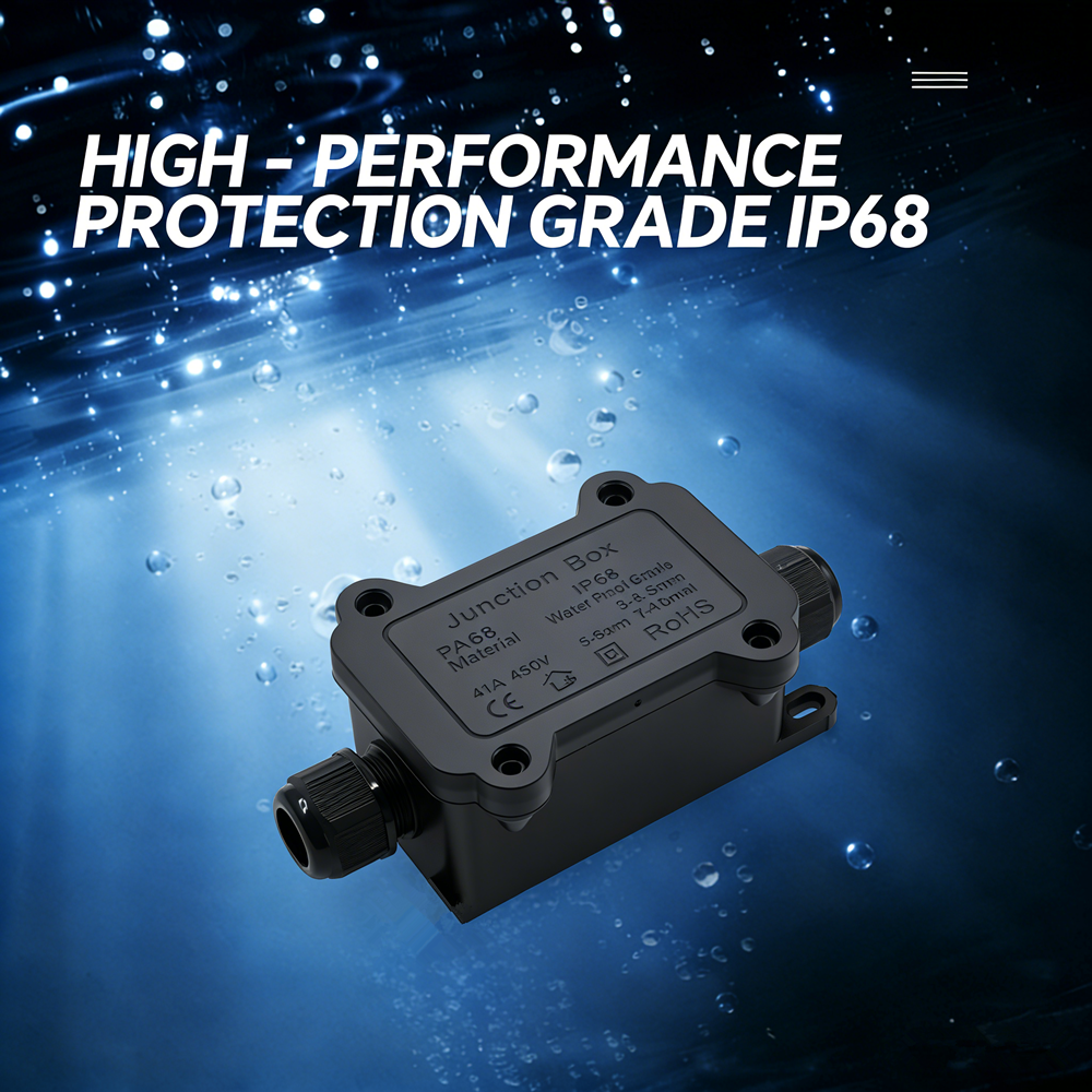 IP68 Waterproof Junction Box 2 - Outdoor Lighting Wire Connectors のレビューと価格