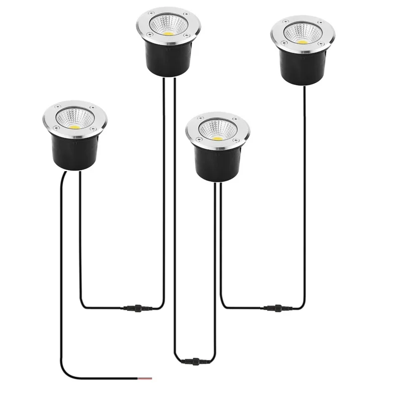 2-Meter IP67 Waterproof LED Un - Outdoor Lighting Underground Wiring のレビューと価格