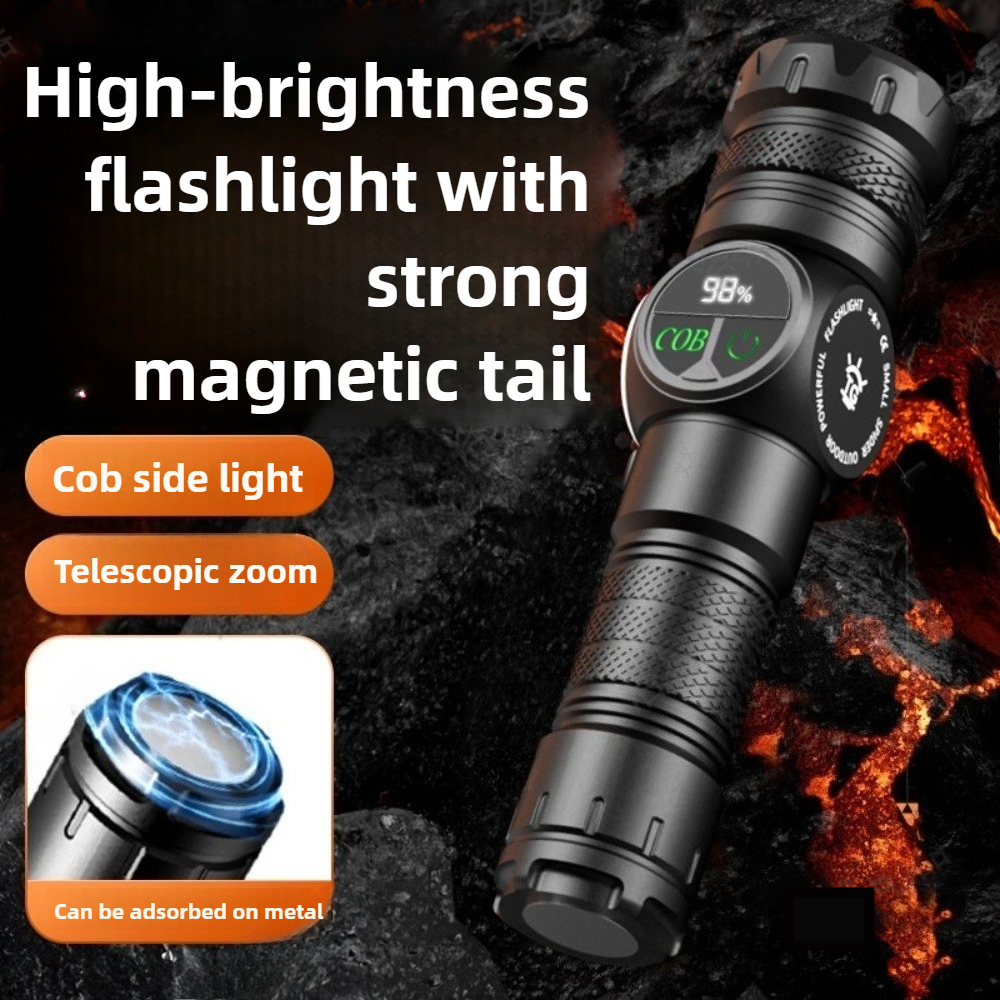 ABS White Laser+COB Flashlight - Outdoor Lighting The Range のレビューと価格