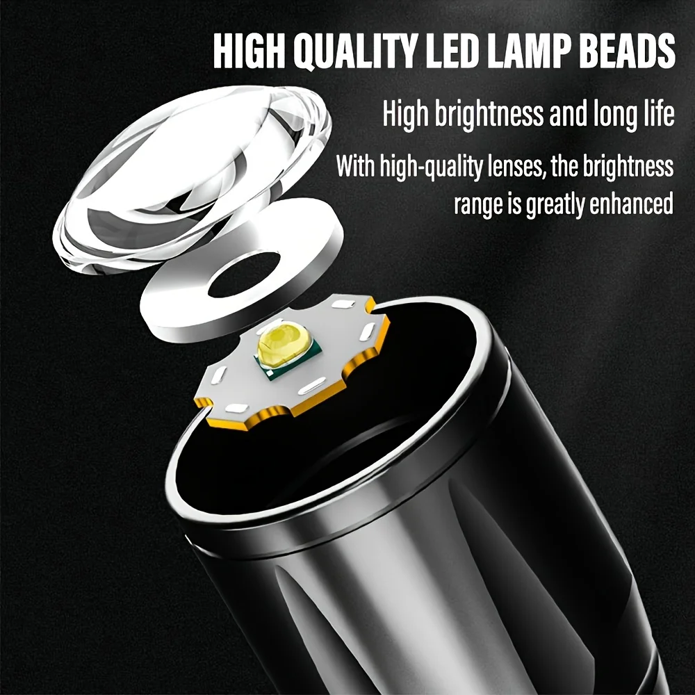 Mini LED Flashlight COB Floodl - Outdoor Lighting Usb のレビューと価格