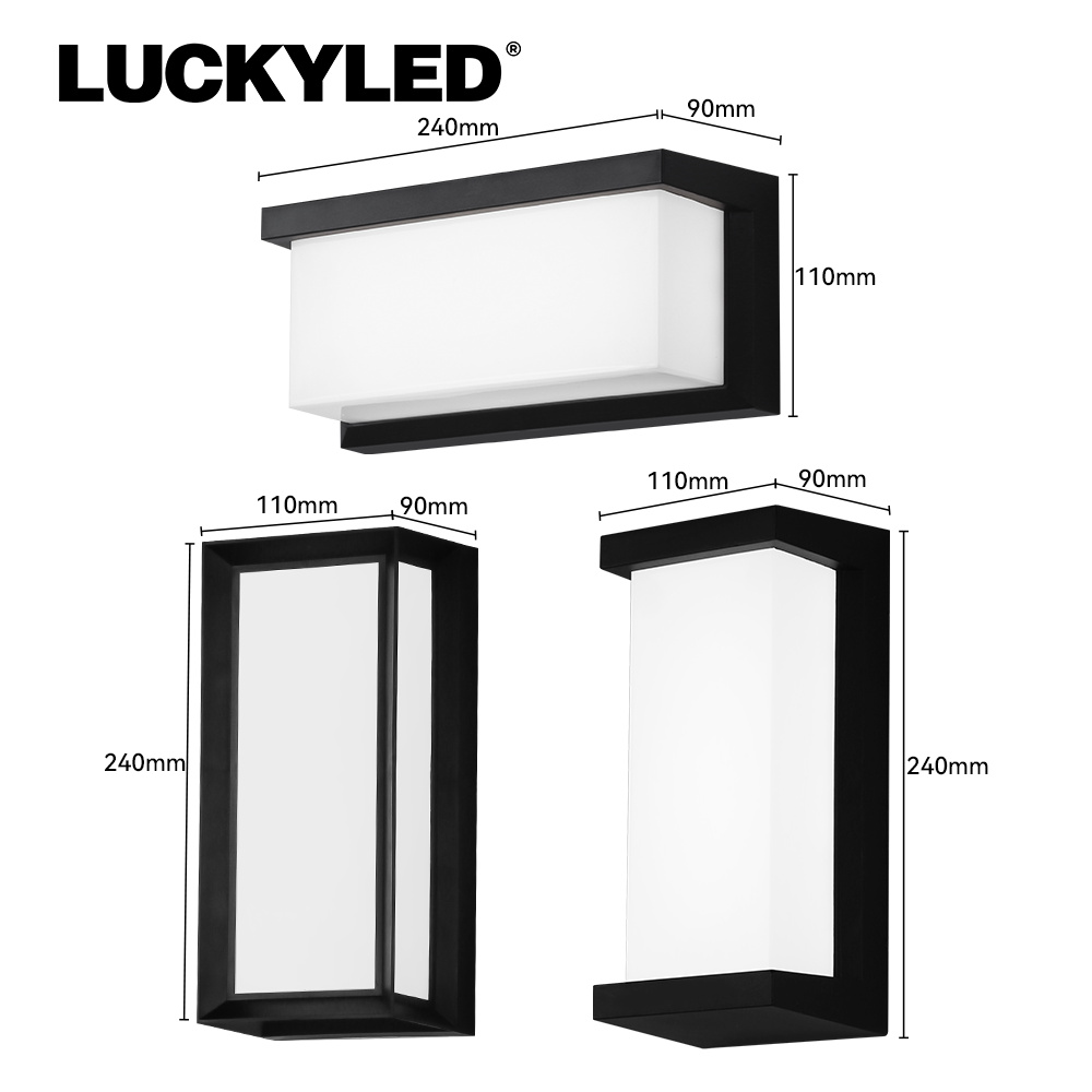 Waterproof Outdoor LED Wall Li - Outdoor Lighting Uk のレビューと価格