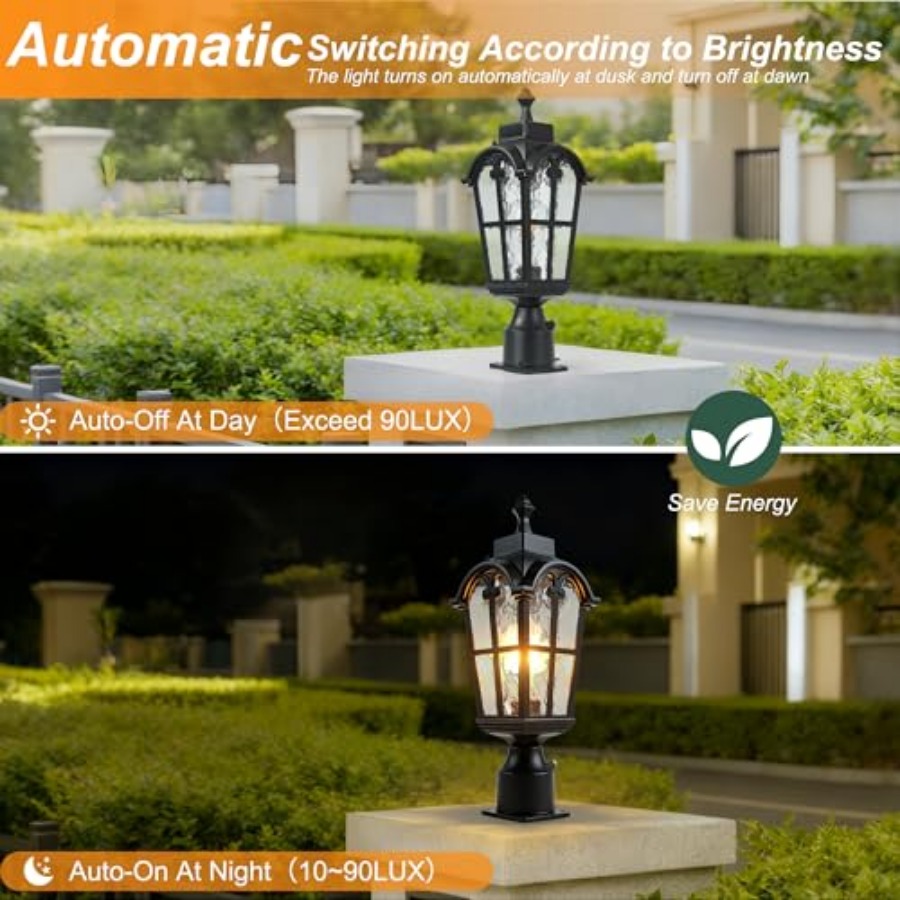 Sensor Outdoor Post Lights Wat - Outdoor Lighting Sensor のレビューと価格