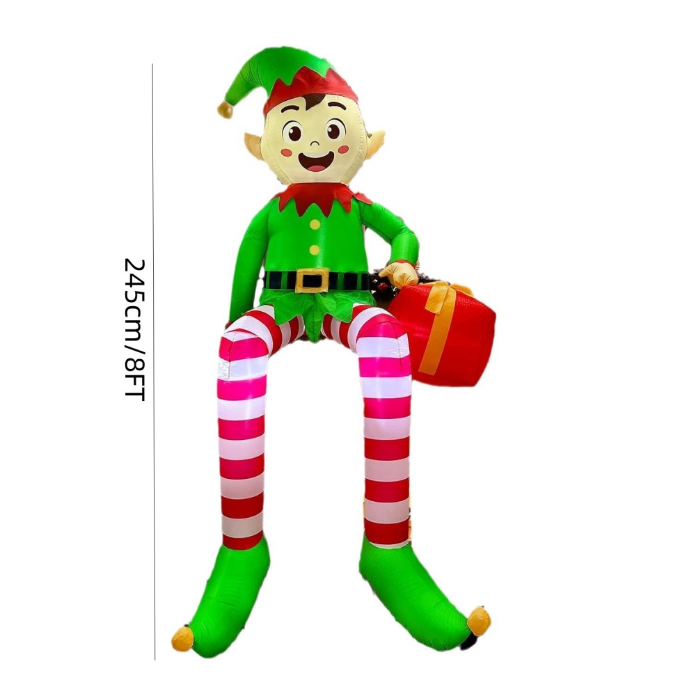 8FT Christmas Inflatables Sitt - Outdoor Lighting Gazebo のレビューと価格