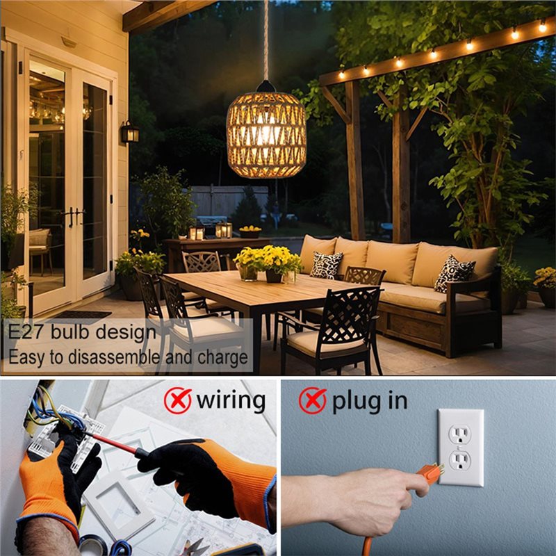 SHGO-Battery Powered Outdoor C - Outdoor Lighting Chandelier のレビューと価格