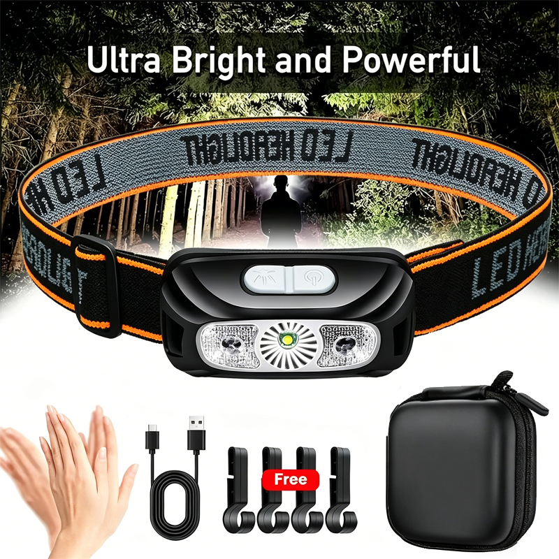 Strong Light Headlamp Portable - Outdoor Lighting Sensor のレビューと価格