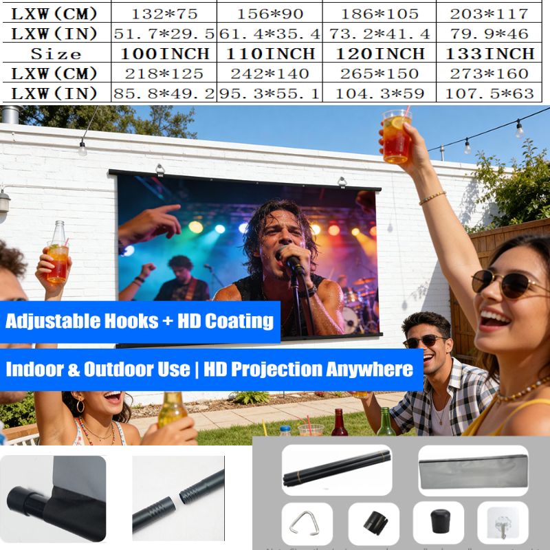 XIAOHUI Projector Screen Wall  - Outdoor Lighting Wall Mount のレビューと価格