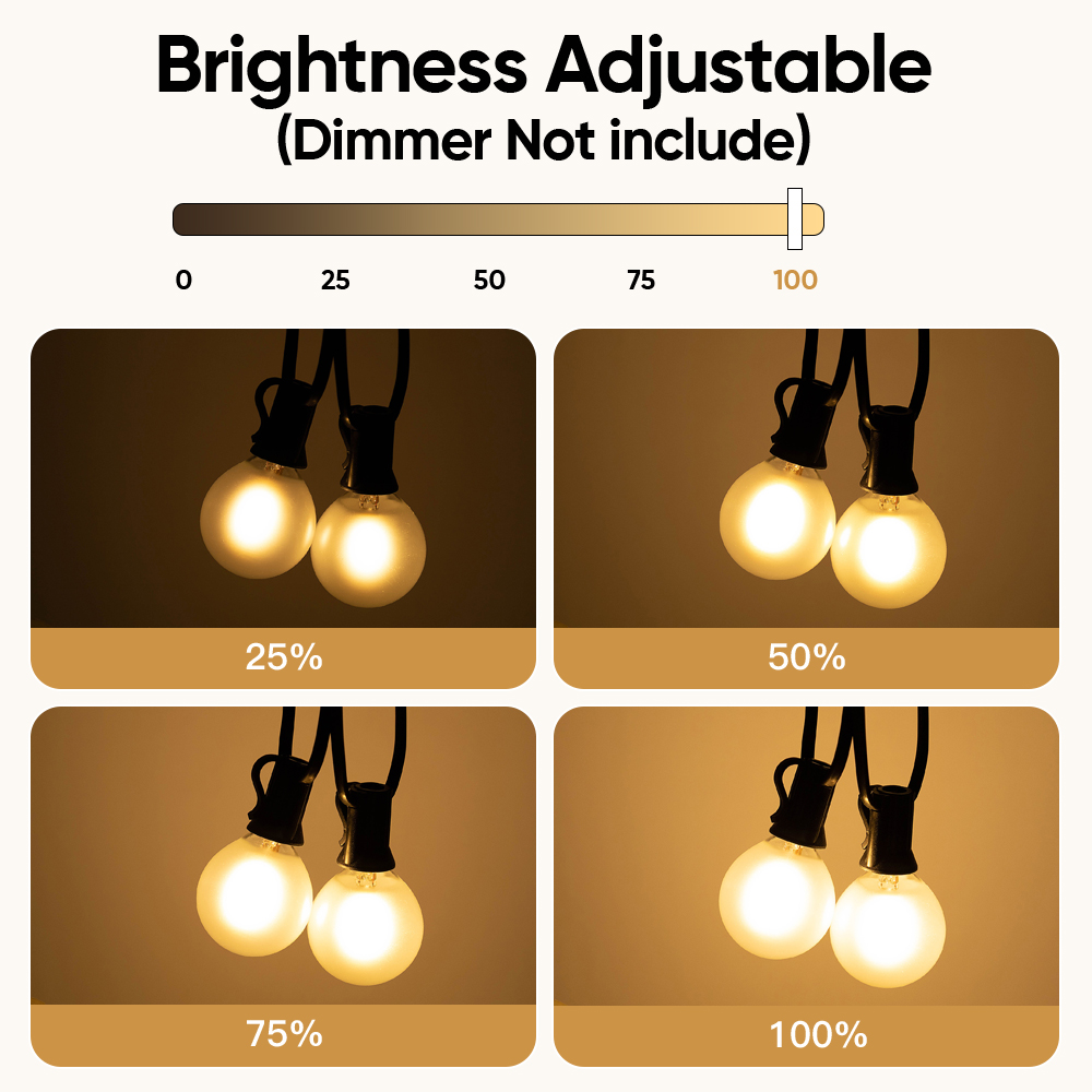 Retro Led G40 Street Garland L - Outdoor Lighting Uk のレビューと価格