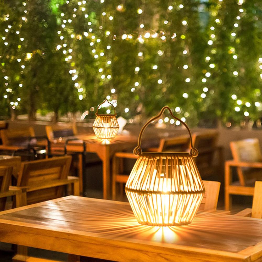 IP65 Waterproof Solar Rattan L - Outdoor Lighting Solar のレビューと価格