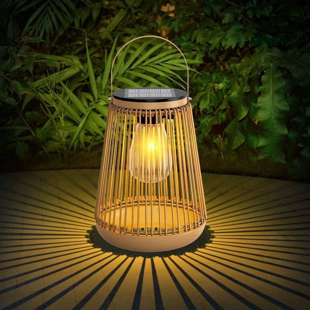 IP65 Waterproof Solar Rattan L - Outdoor Lighting Solar のレビューと価格